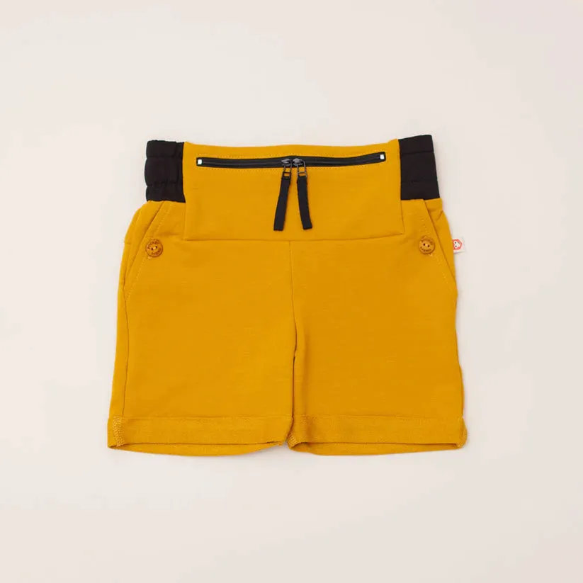 T1D-Friendly Sports Shorts with Secret Pocket for Kids, Sizes 5-14Y