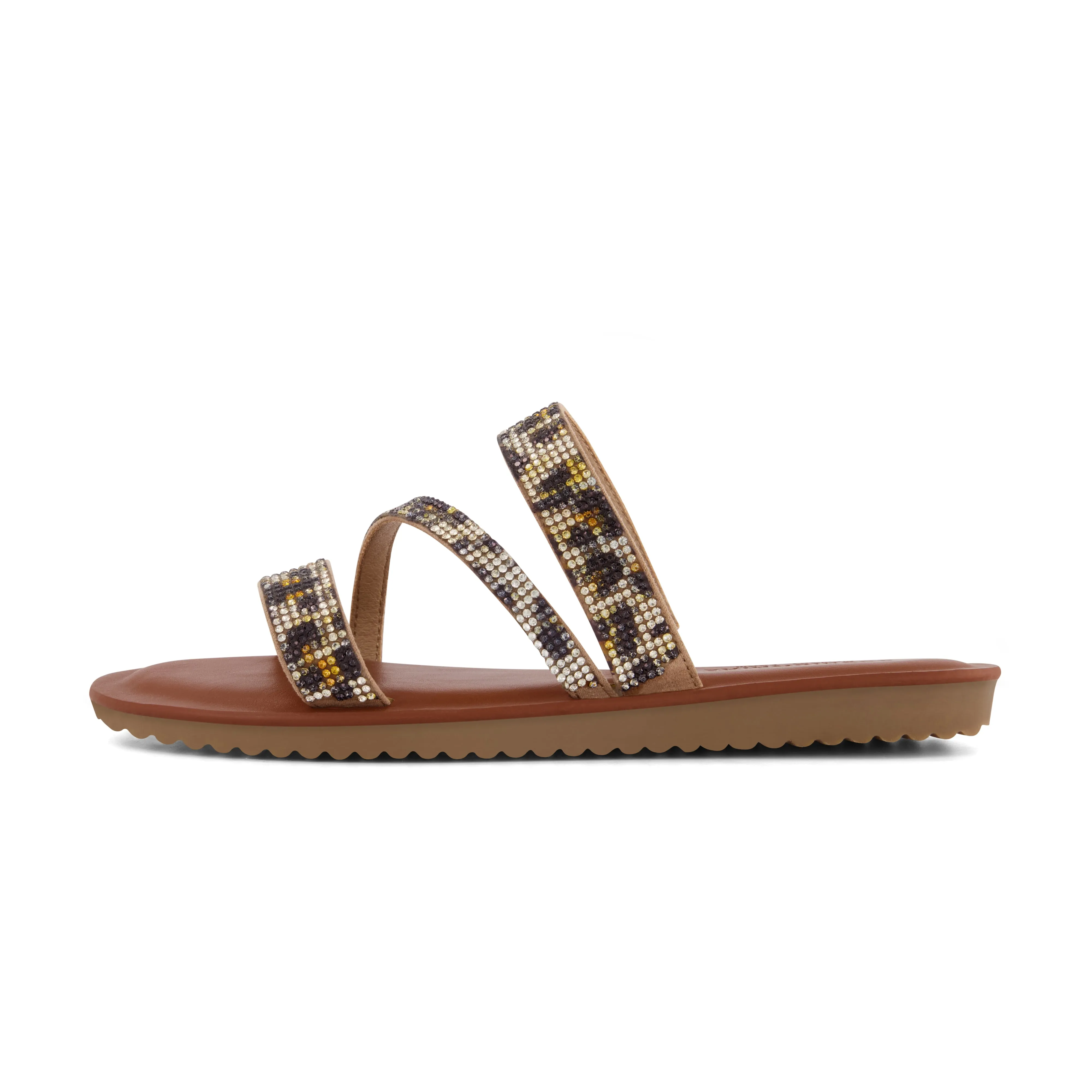 Vienna Rhinestone Slide Sandal