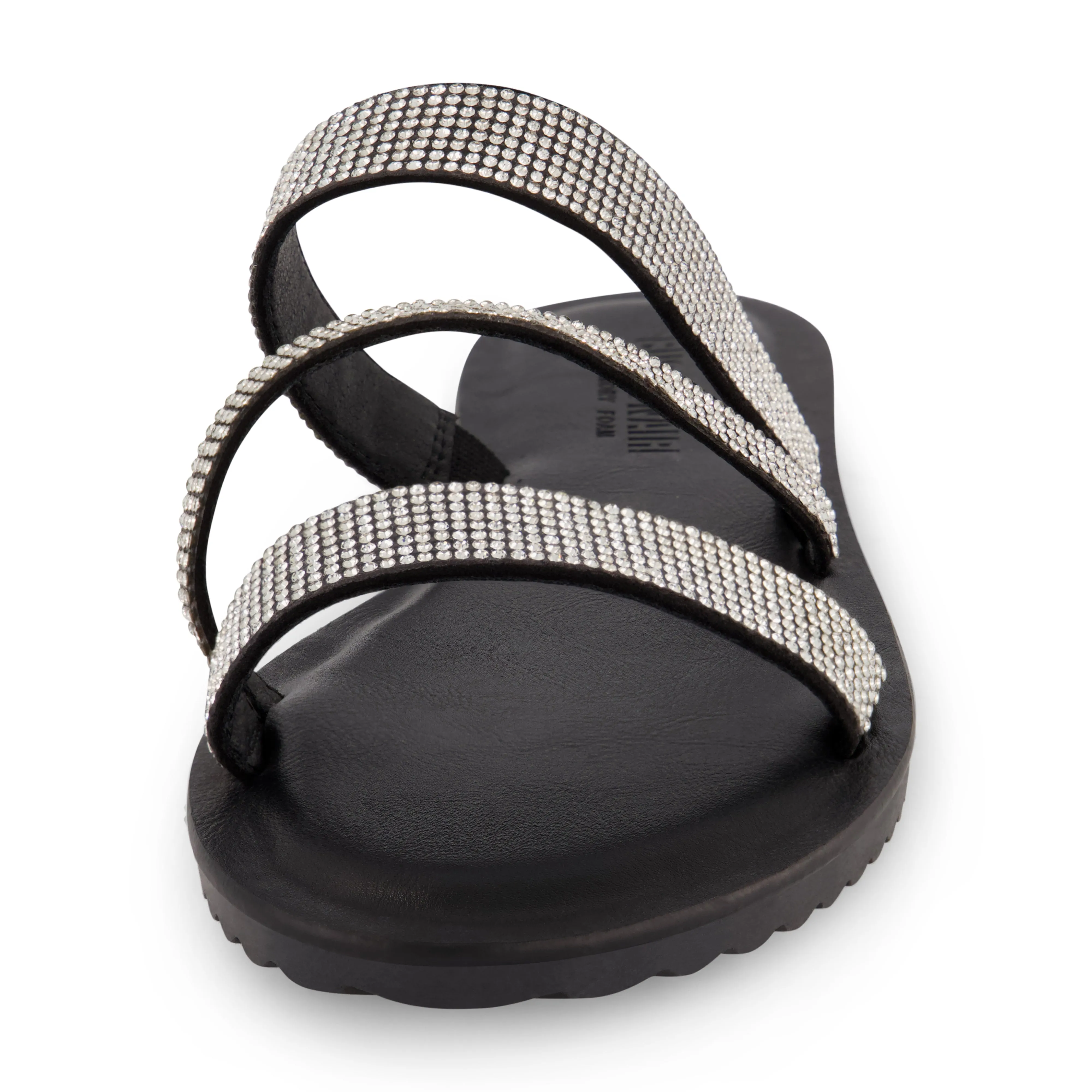 Vienna Rhinestone Slide Sandal