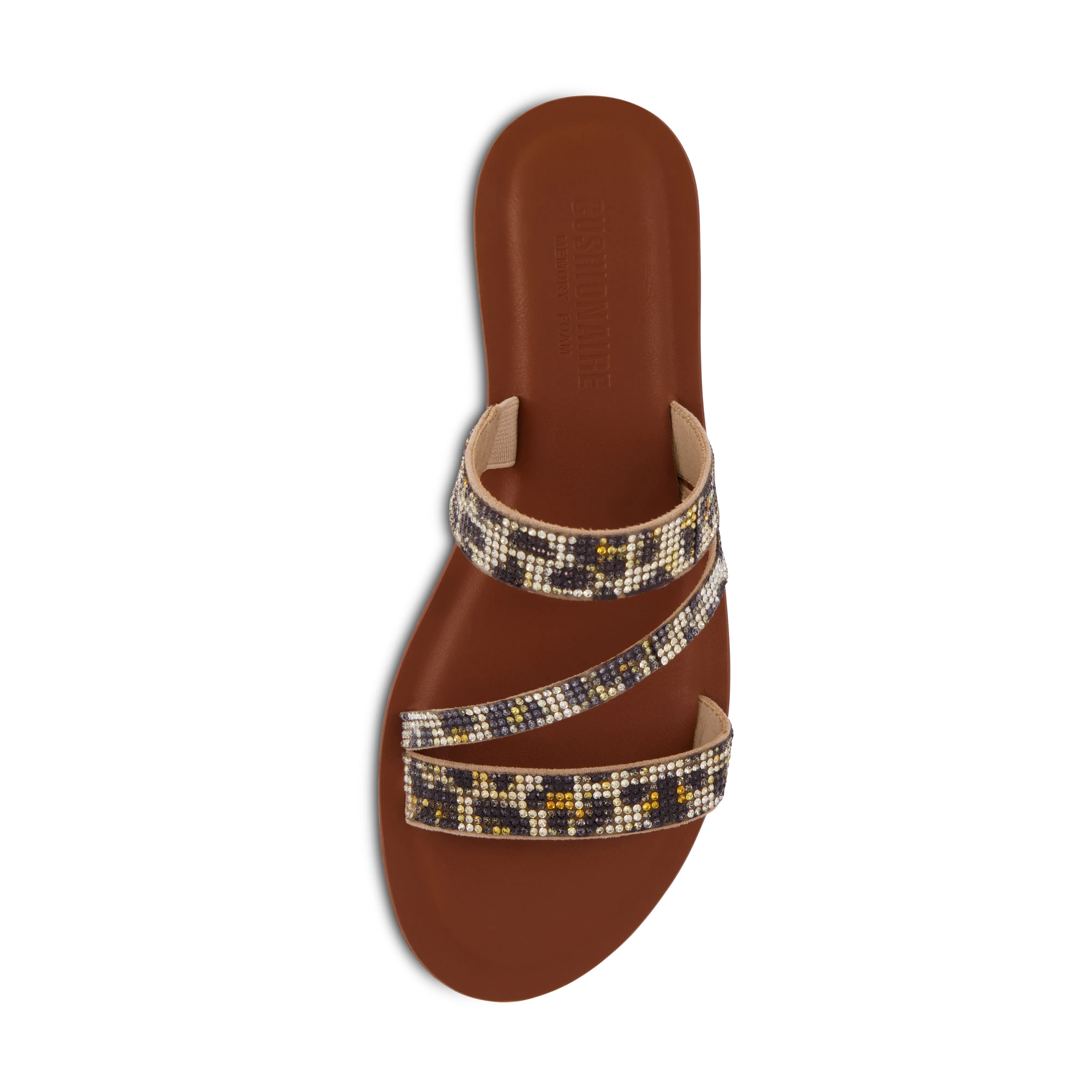 Vienna Rhinestone Slide Sandal