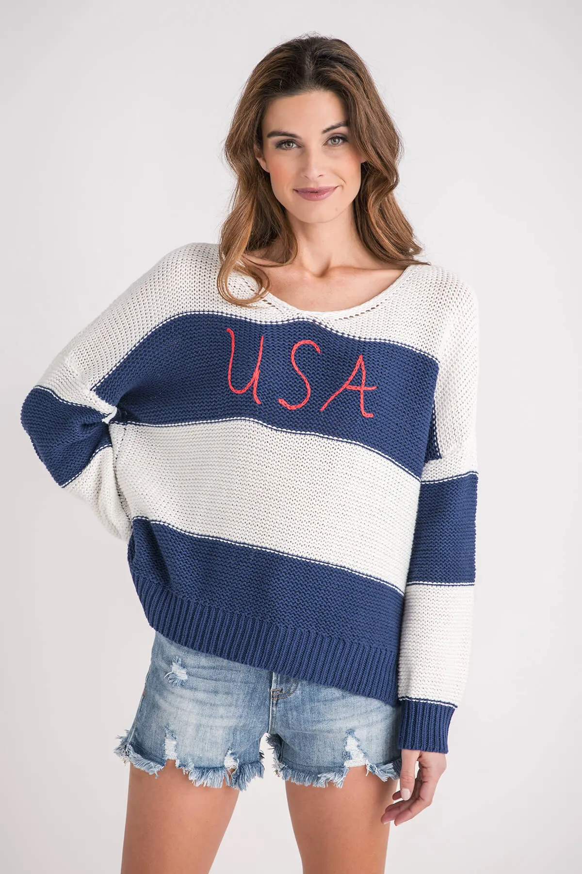 Vintage Havana USA Stitch Sweater