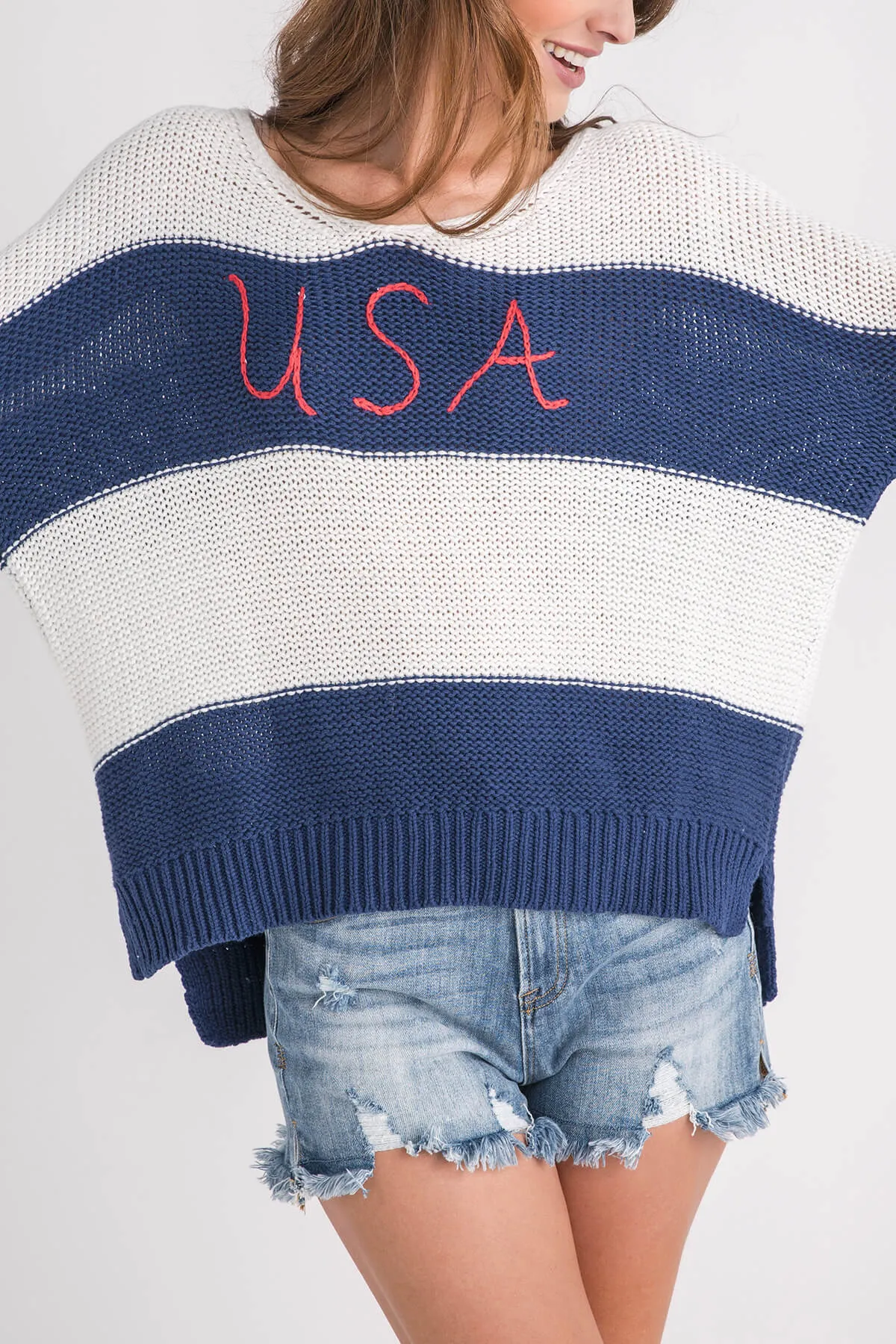 Vintage Havana USA Stitch Sweater