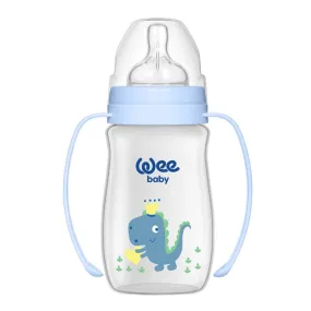 Wee Baby PP Classic  Wide Neck Feeding Bottle with Grip 250ml (0-6M)