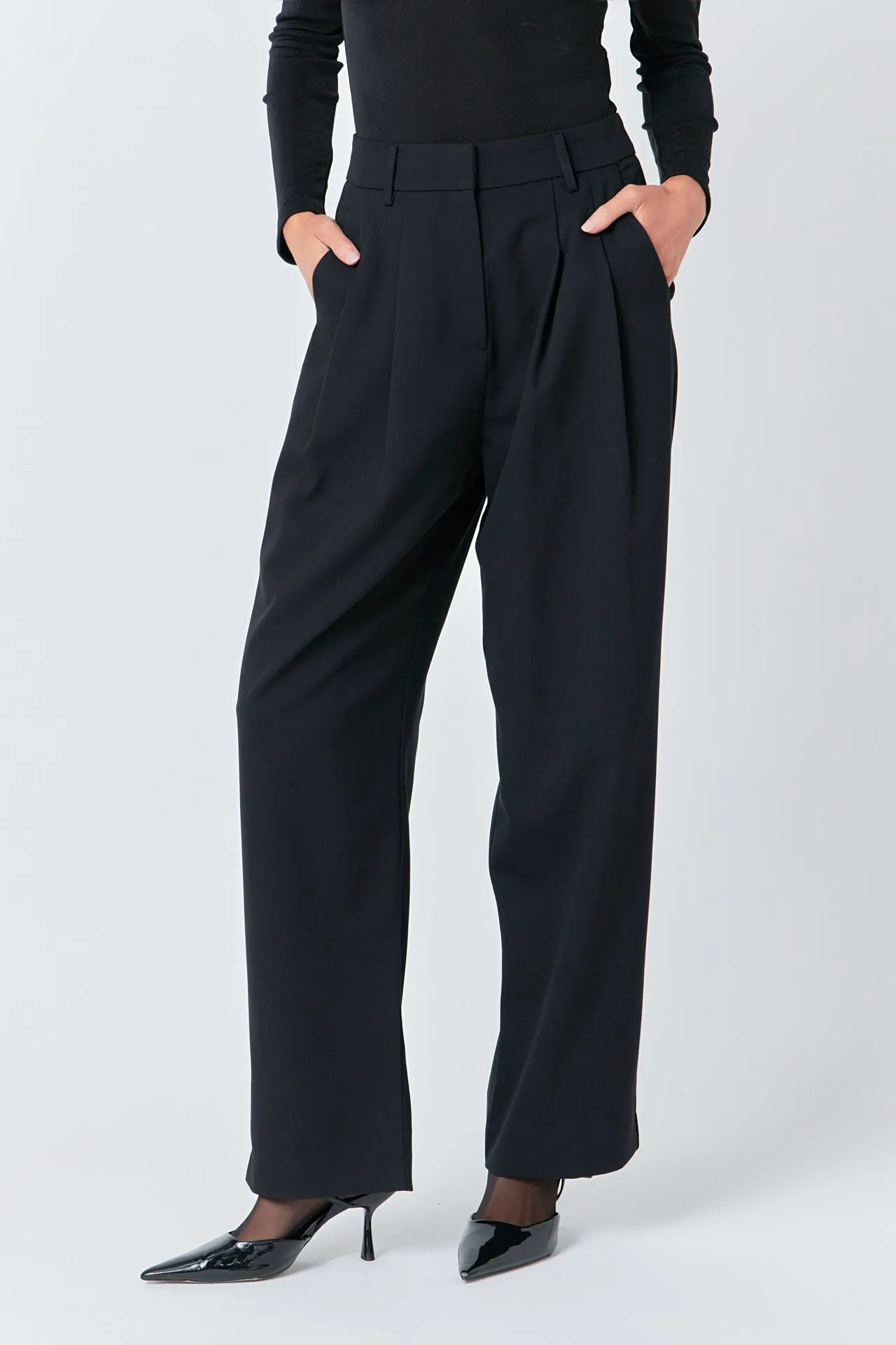 Wide Leg Trousers