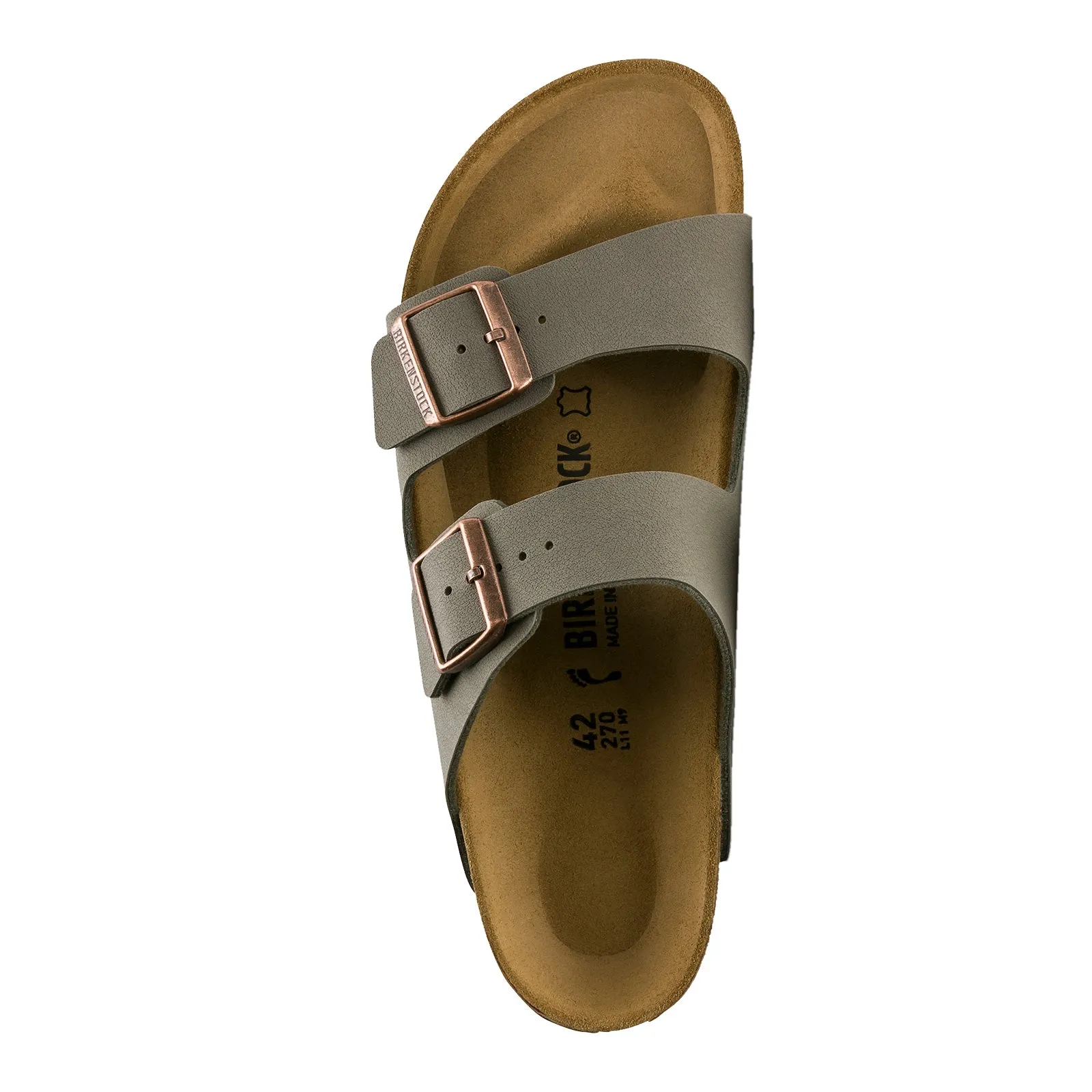 Women's Birkenstock, Arizona Birkibuc Sandals - Narrow Fit