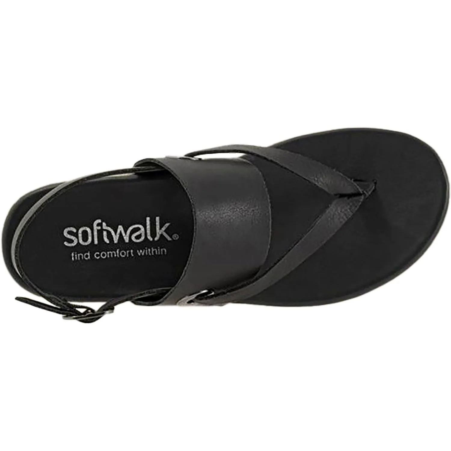 Women's Soft Walk Joliet Black Leather