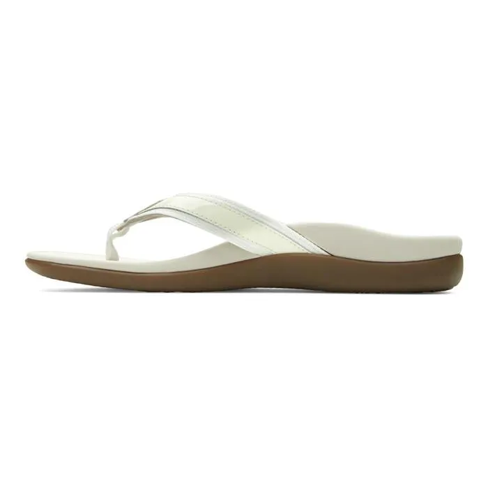 Womens Vionic Tide II Toe Post Sandal White