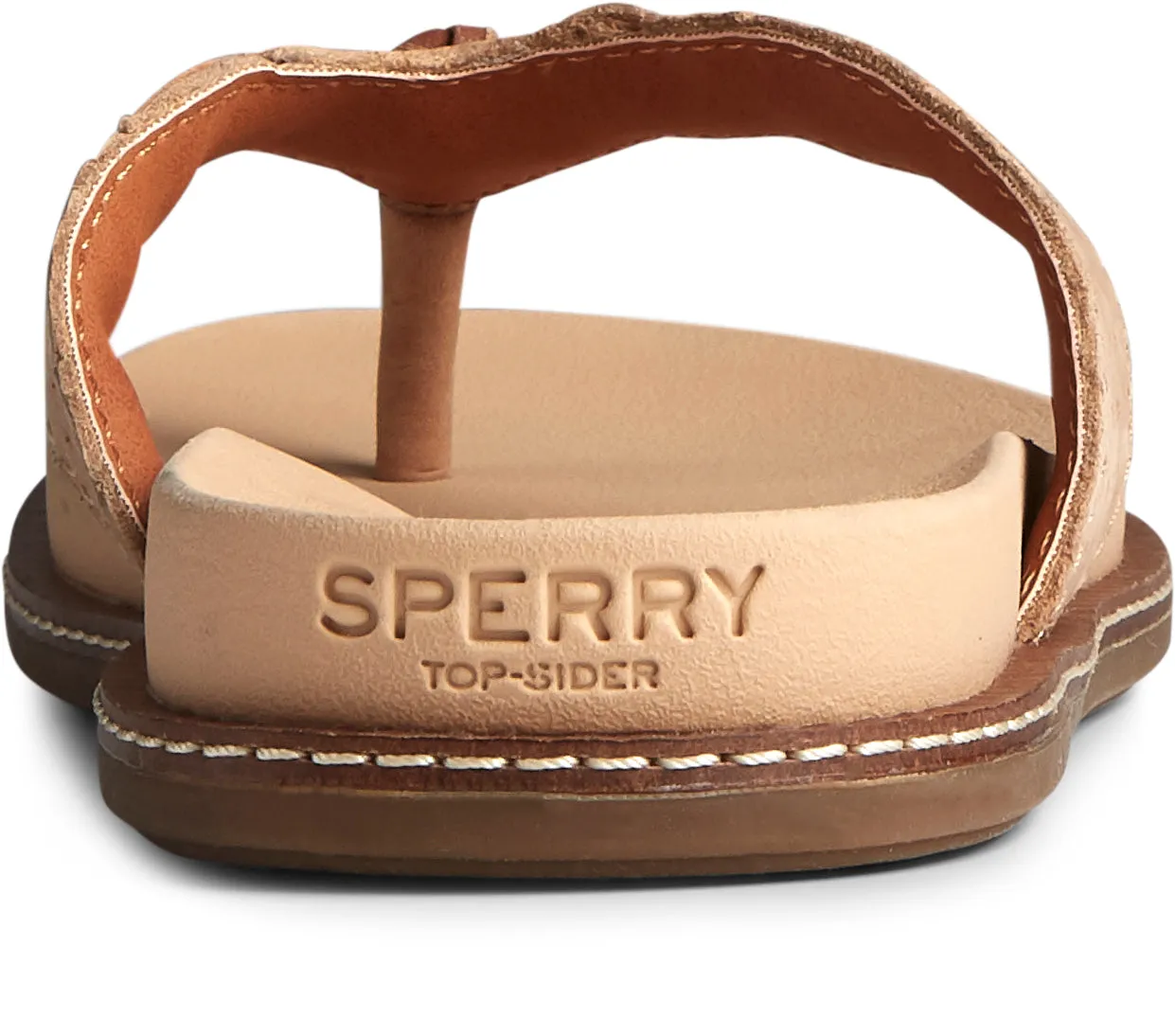 Women's Waveside PLUSHWAVE Brown Flip Flop (STS86127)