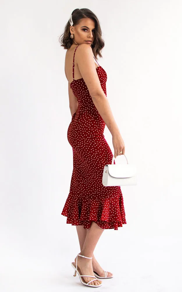 Zara Dress - Red Dots