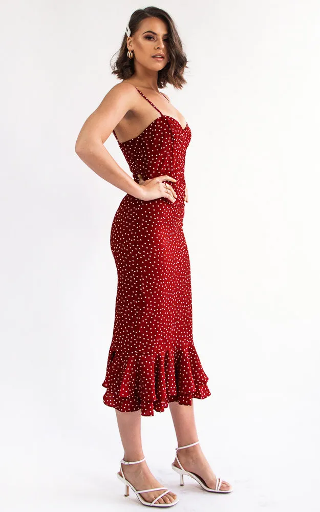 Zara Dress - Red Dots