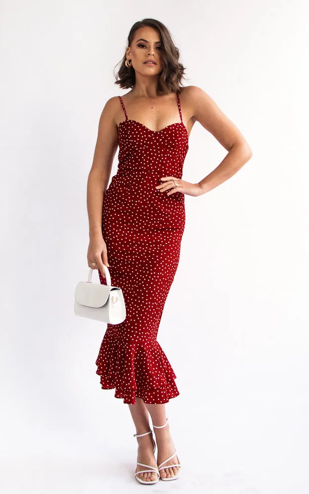 Zara Dress - Red Dots